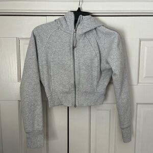 Lululemon Scuba Hoodie Full Zip Gray Size 4